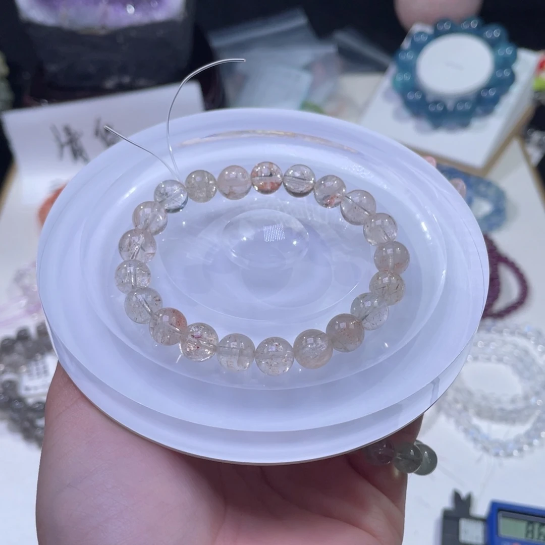 未镶嵌手链水晶阿鲁沙单圈8mm   33