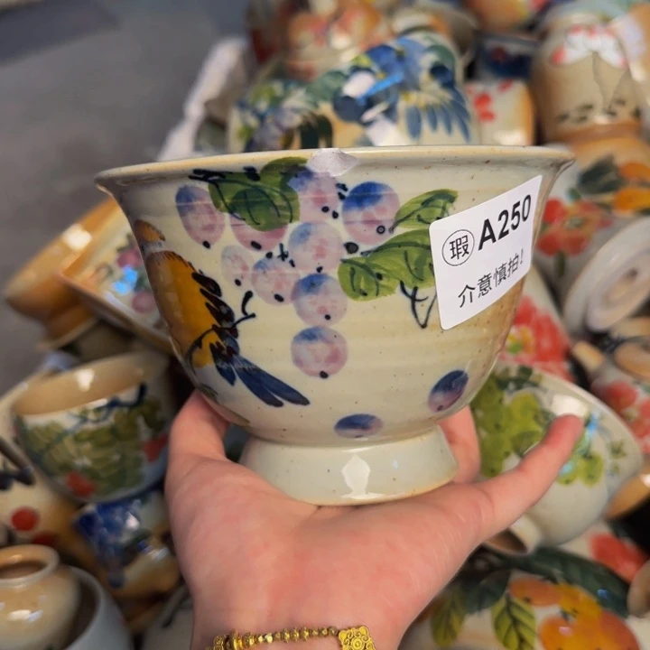 瓷片景德镇陶瓷手工手绘
