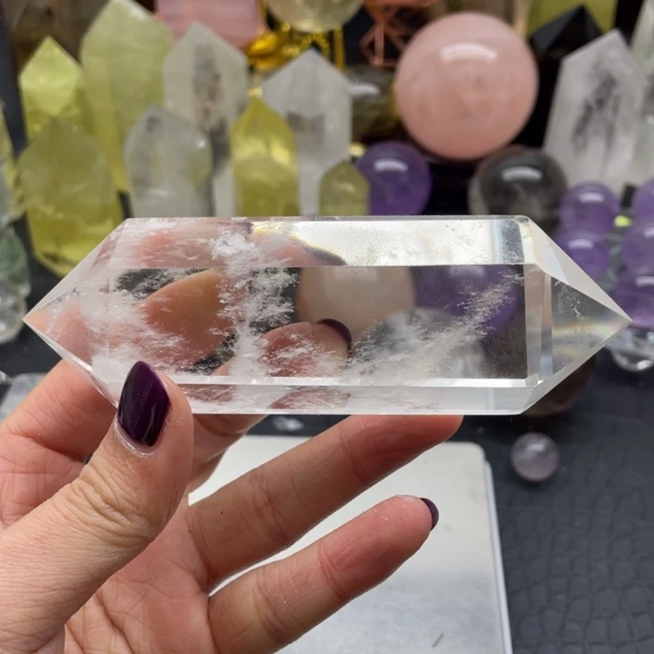 水晶3未镶嵌百****5双尖白水