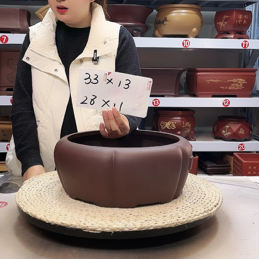 花盆红泥紫砂花盆