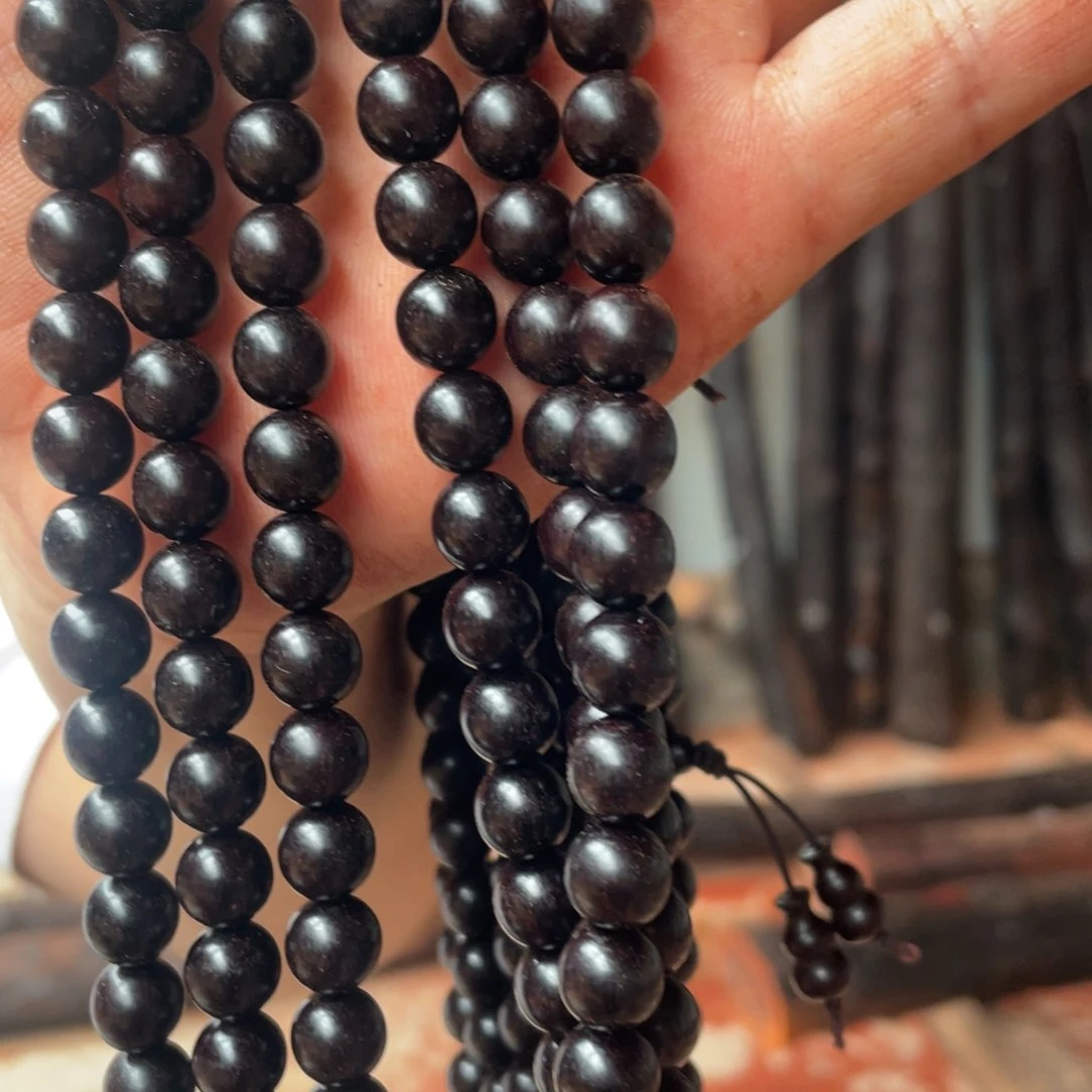 檀香紫檀（小叶紫檀）1.0的手串