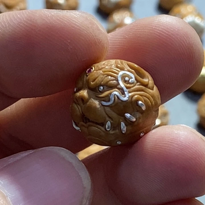 把件猴头核桃微封口