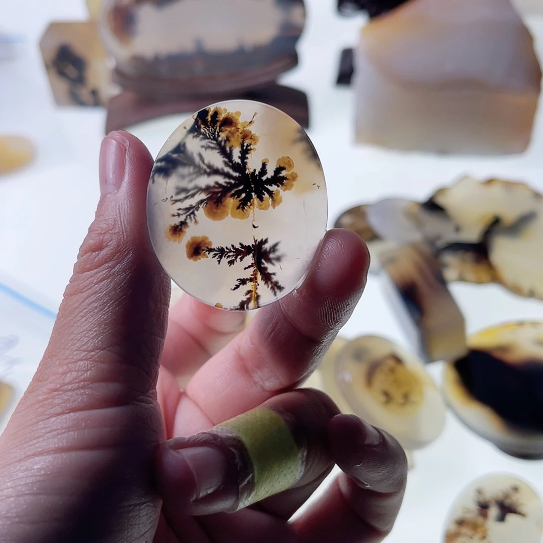 【闪购商品】玛瑙/玉髓未镶嵌珠宝半成品觉*子