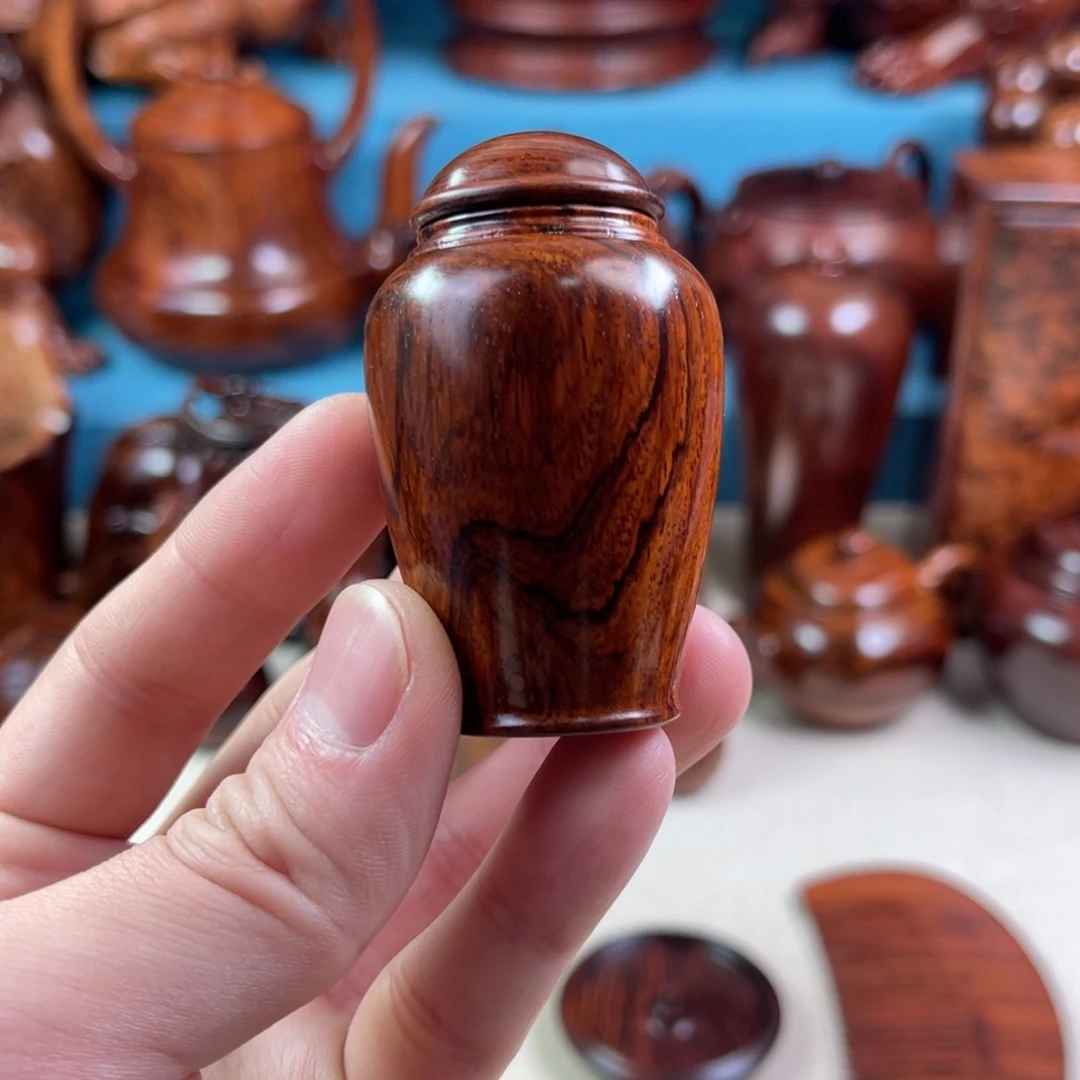 把件黄花梨/降香黄檀品香罐