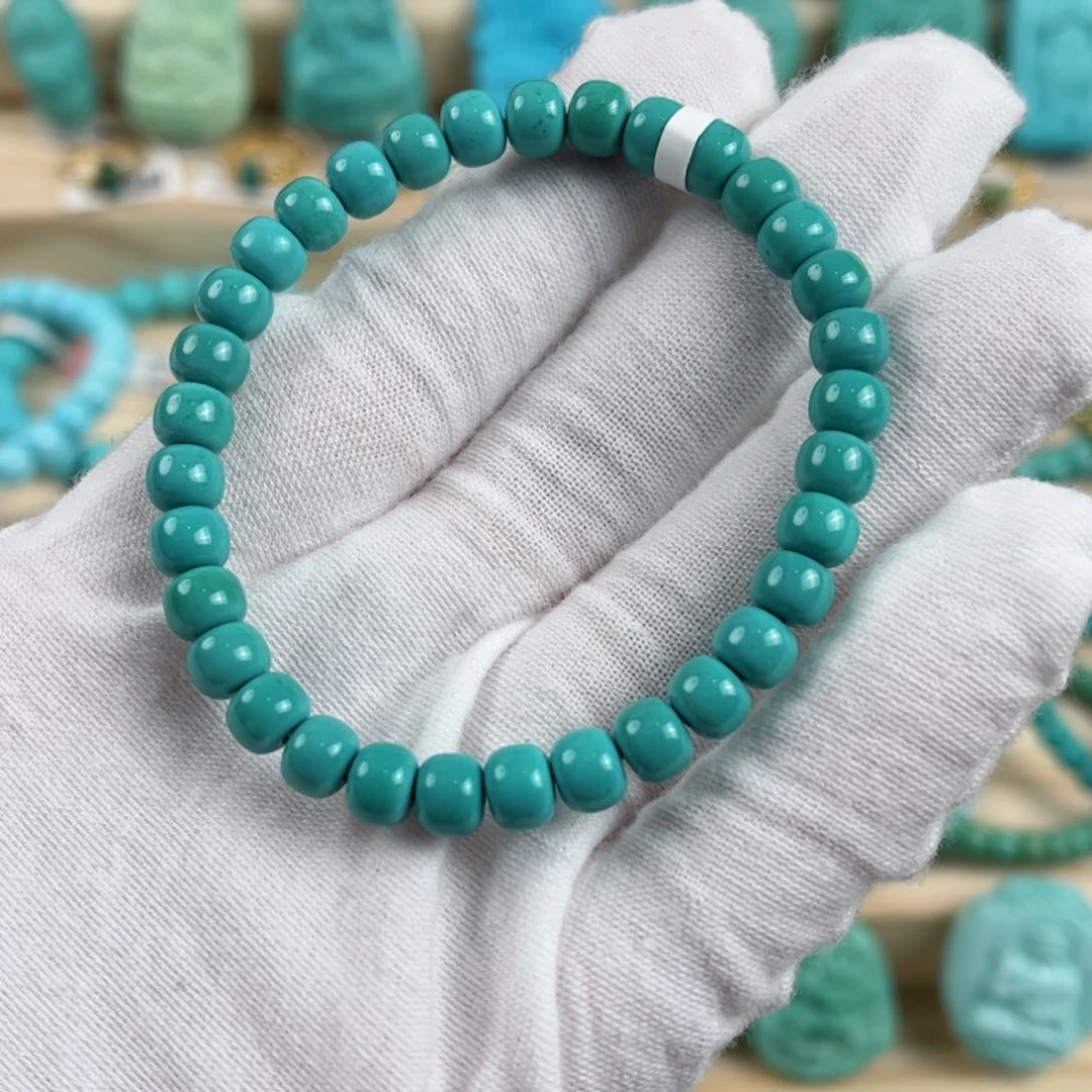 未镶嵌绿松石手串