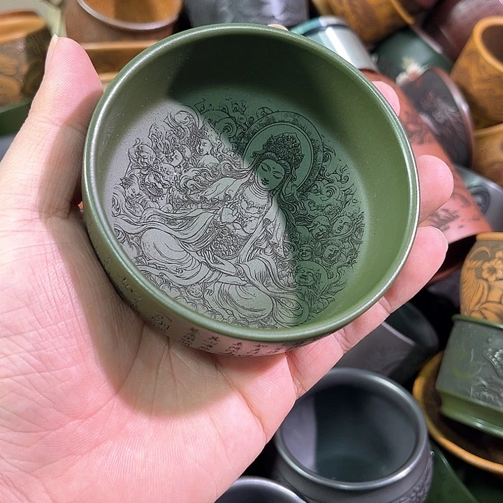 茶杯紫砂全手工紫砂主人杯