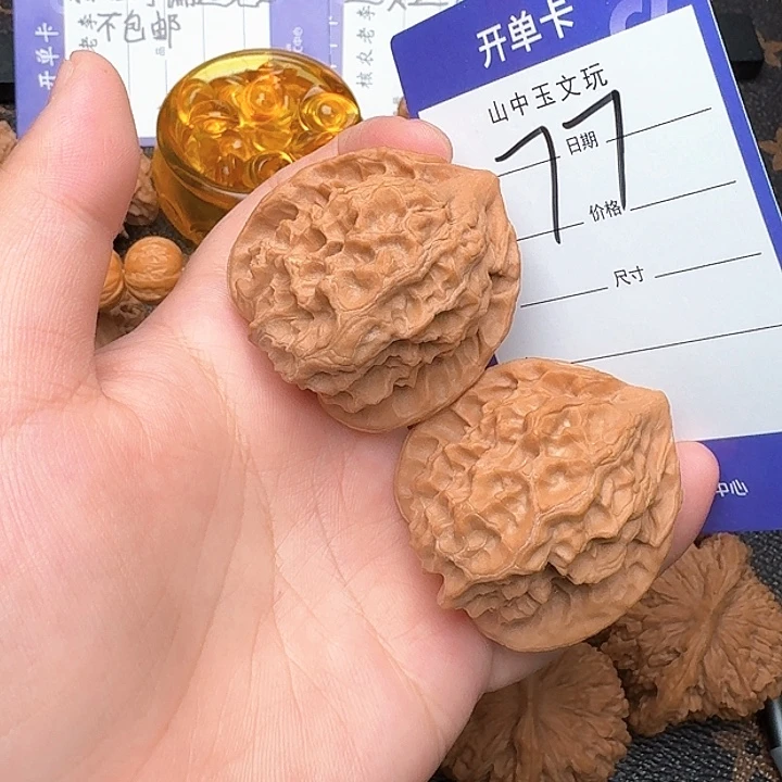 文玩核桃把件瓷娃娃39尺