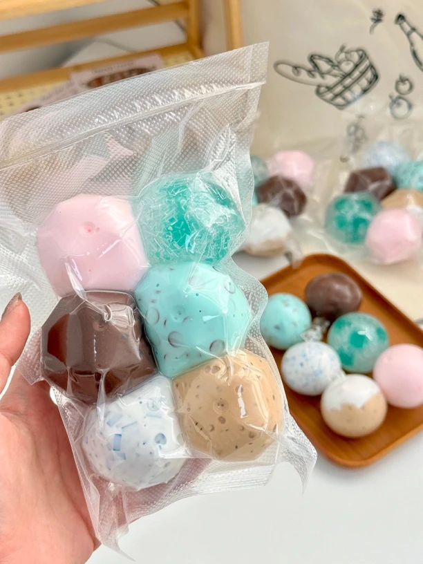 6个手作球4cm组合