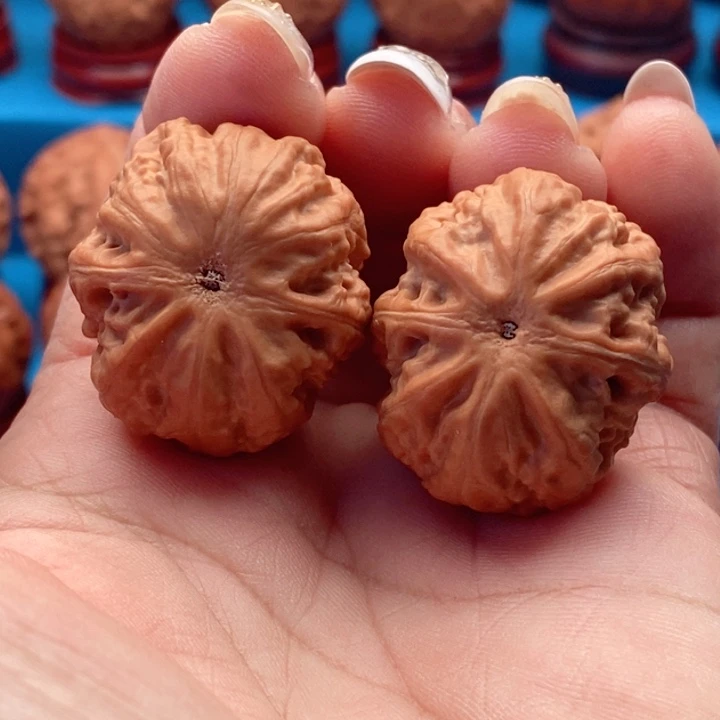 核桃精品文玩核桃手捻小粗筋