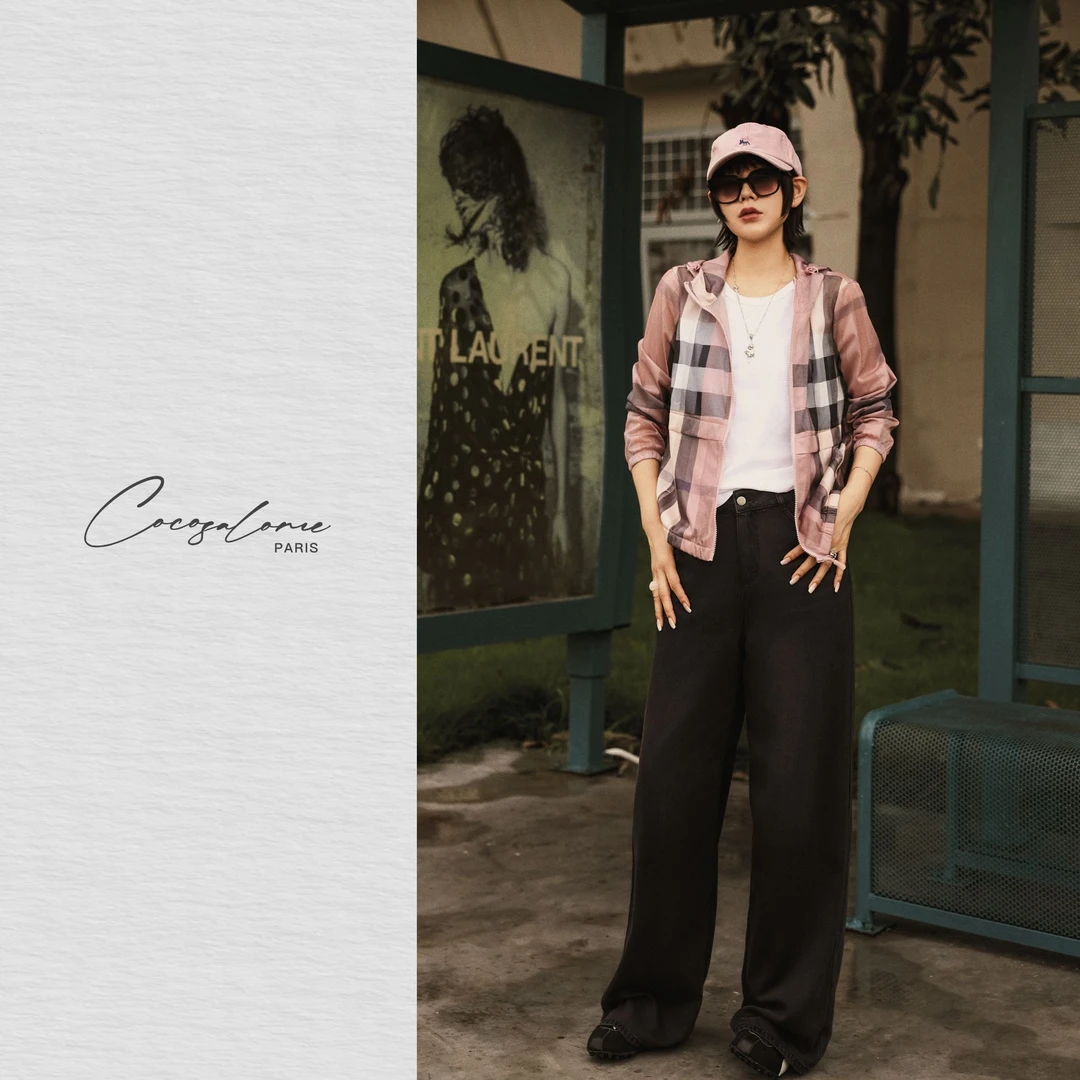 韩彬彬"面膜裤"100天丝超垂超软赴约极简女装轻薄款牛仔裤1999-2