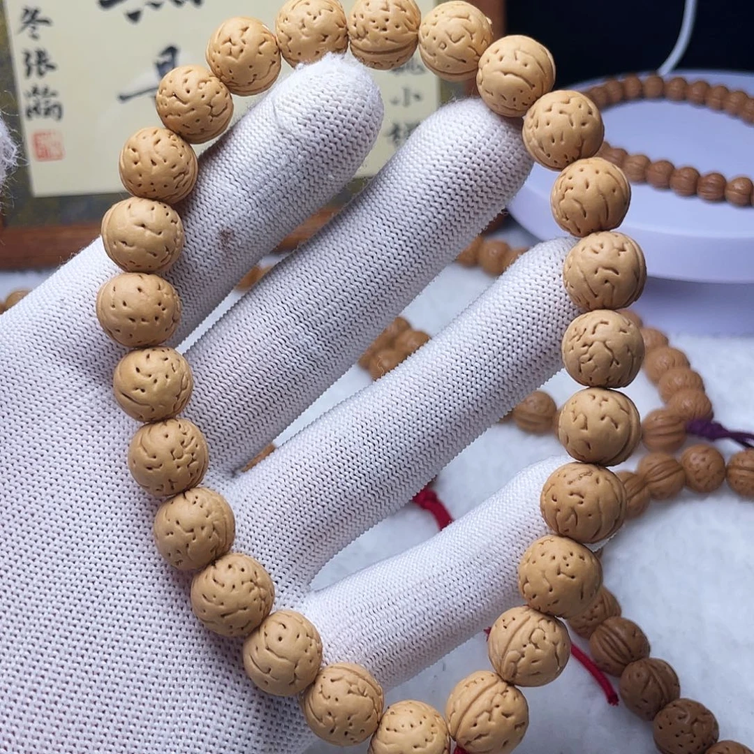 核桃木/黑胡桃（胡桃木）12野生桃核手持