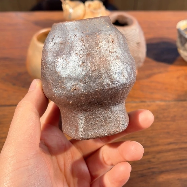 茶盏手捏柴烧茶筅立哈哈哈哈