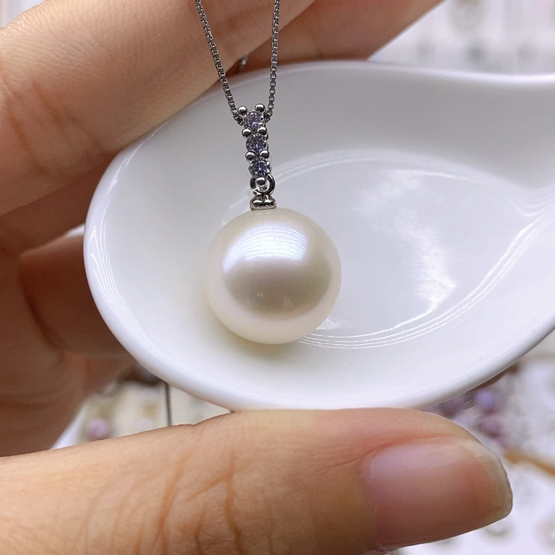 淡水珍珠未镶嵌吊坠(赠链)