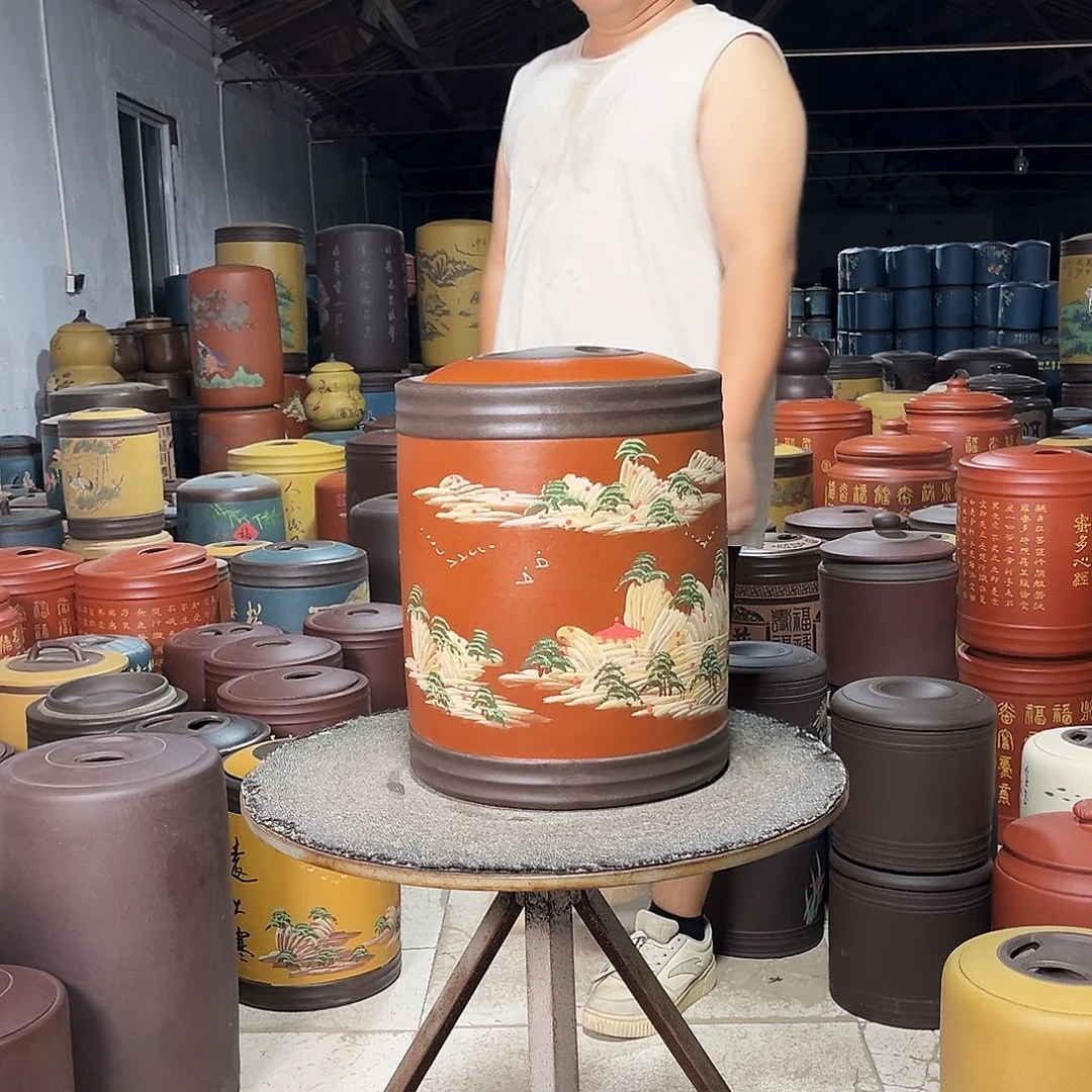 茶叶罐紫砂茶叶罐
