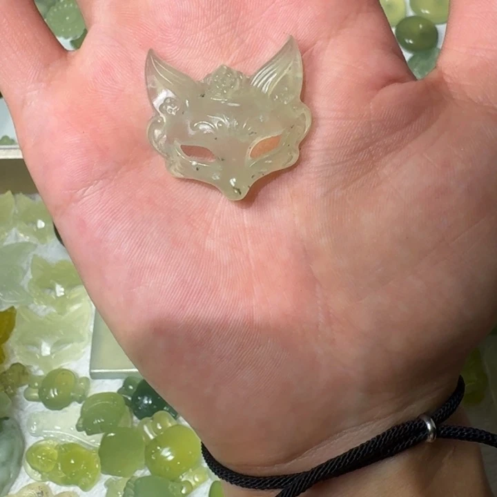 蛇纹石玉未镶嵌吊坠(不含链)