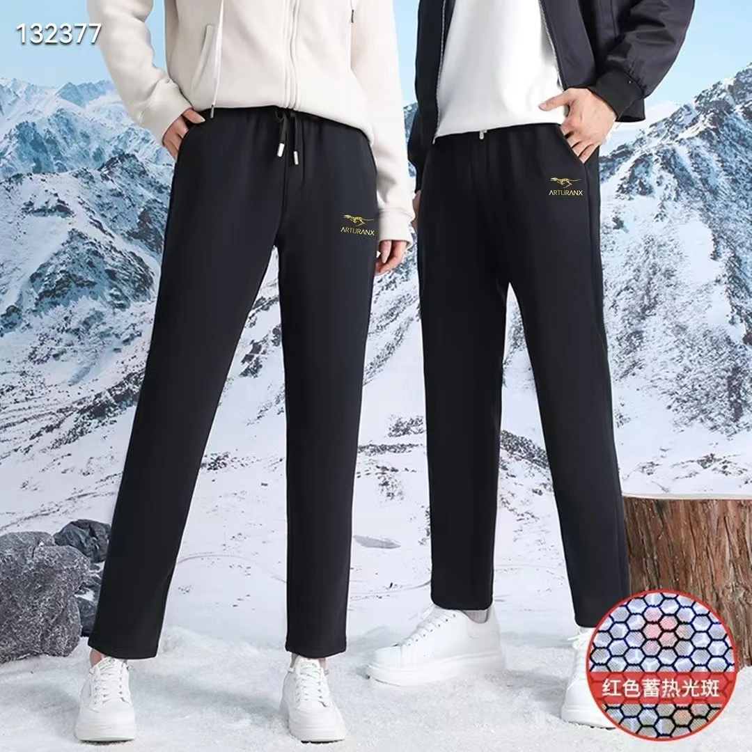 加绒加厚防风裤8898