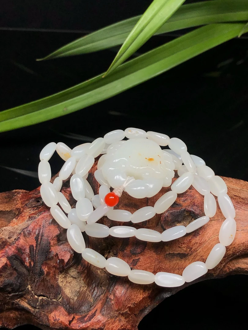 【底价已开价】54克和田玉螃蟹挂件货号02215图文3411