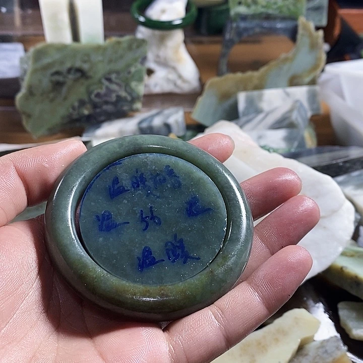 和田玉（糖玉）珠宝半成品未镶嵌温***2