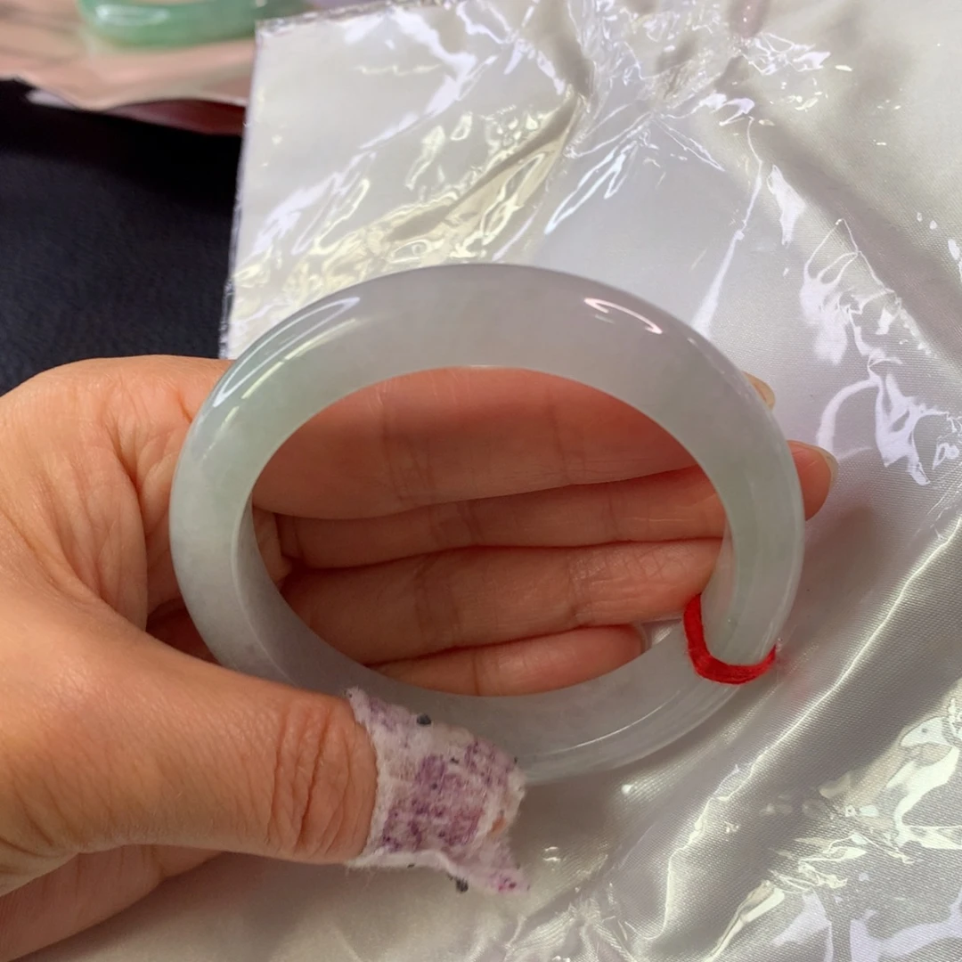 翡翠未镶嵌手镯翡翠手镯57.6