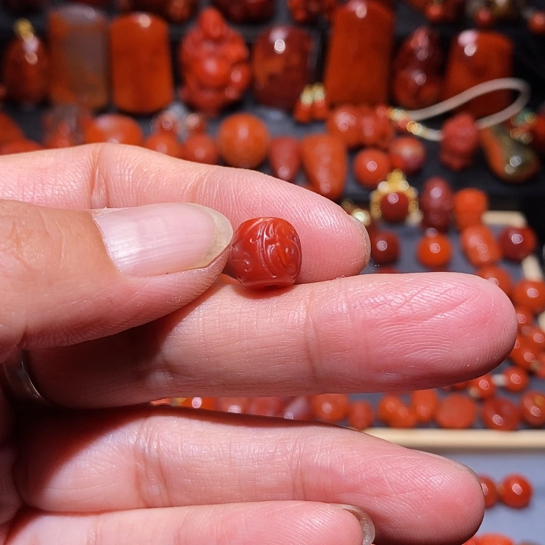 A***拉南红玛瑙未镶嵌配饰