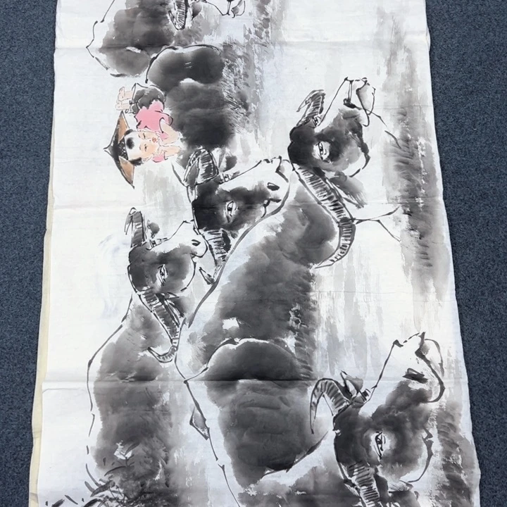 国画纯手绘作品欣赏图