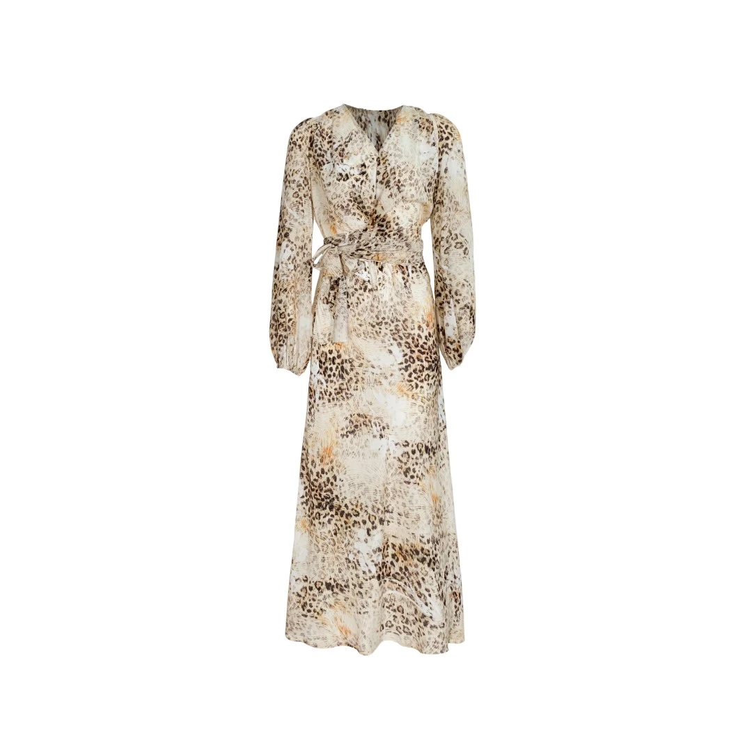 【禾枫丫丫-】重磅100桑蚕丝真丝连衣裙 25-010