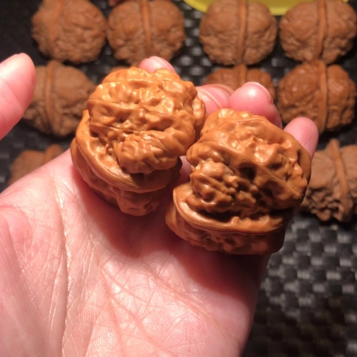 古***计文玩核桃把件蛙王