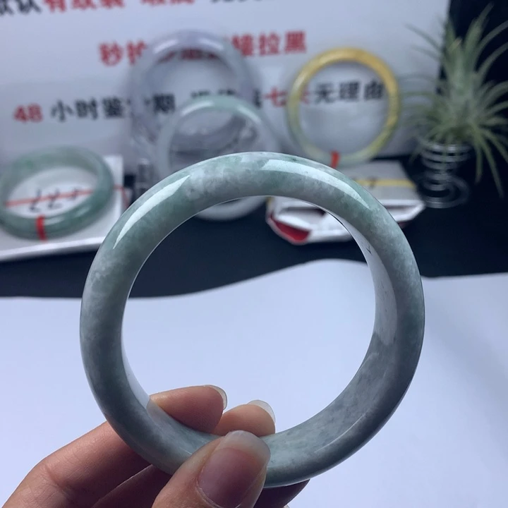 未镶嵌手镯翡翠100