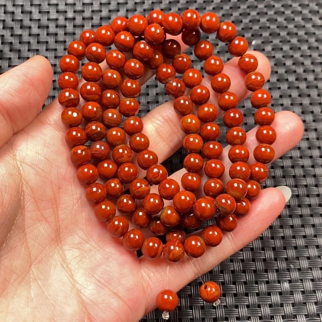 玛瑙/玉髓项链未镶嵌?***浩战国红项链