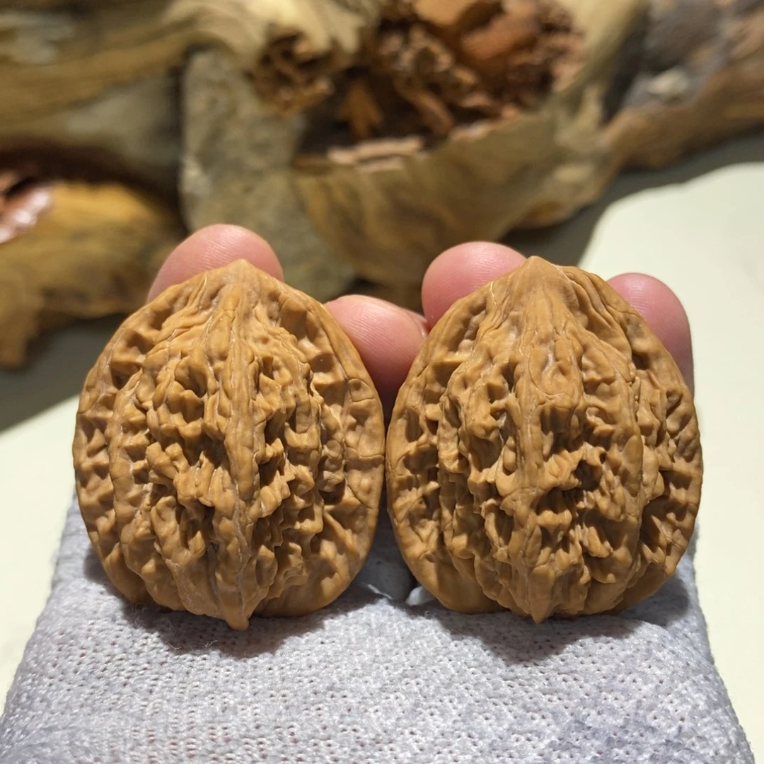 文玩核桃吊坠40尺寸全品麦穗虎头