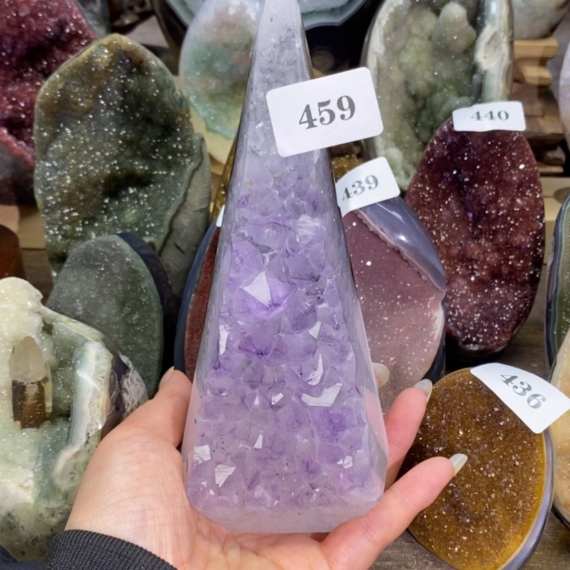 【闪购商品】未镶嵌大型摆件（非配饰）紫晶