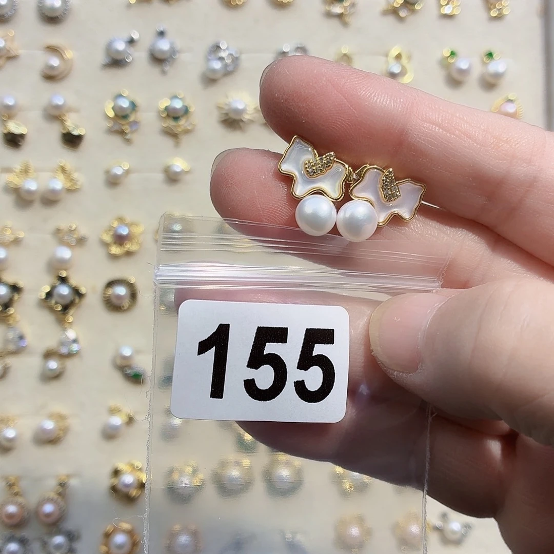 耳饰淡水珍珠合金