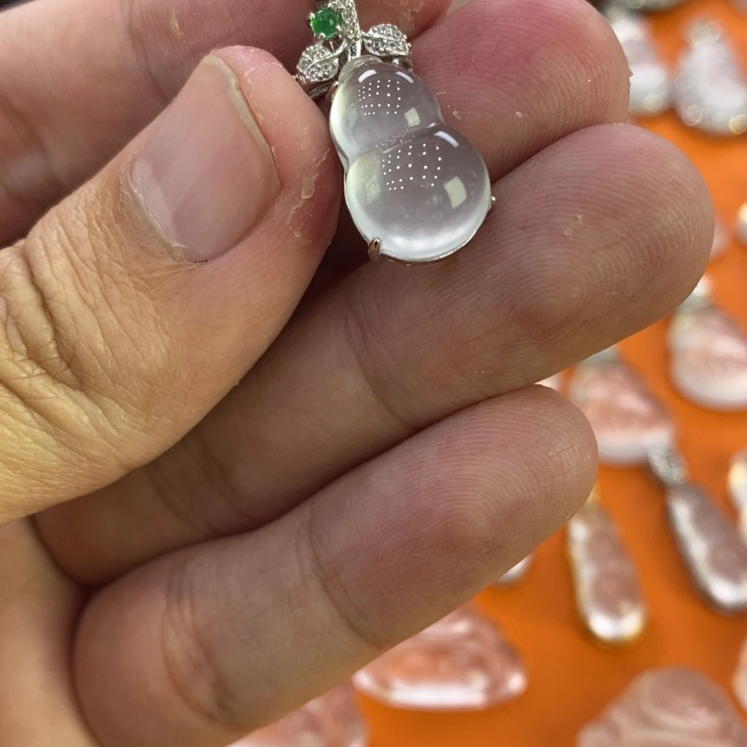 石英质玉蛋银S925镶嵌c**n