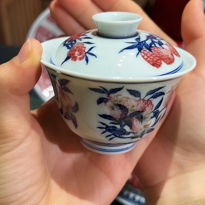 微瑕臻玉古坊原矿孔雀石釉里红