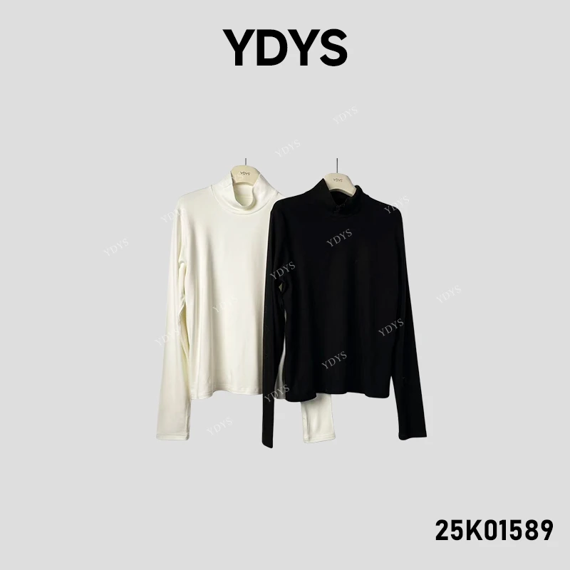 【YDYS】25K01589 2025新款时尚气质小众T恤