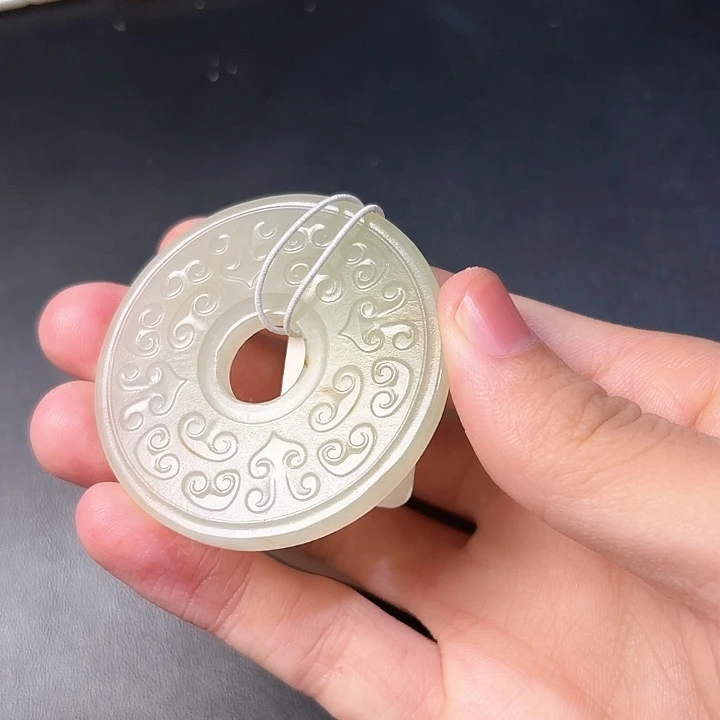 和田玉挂件未镶嵌语***8