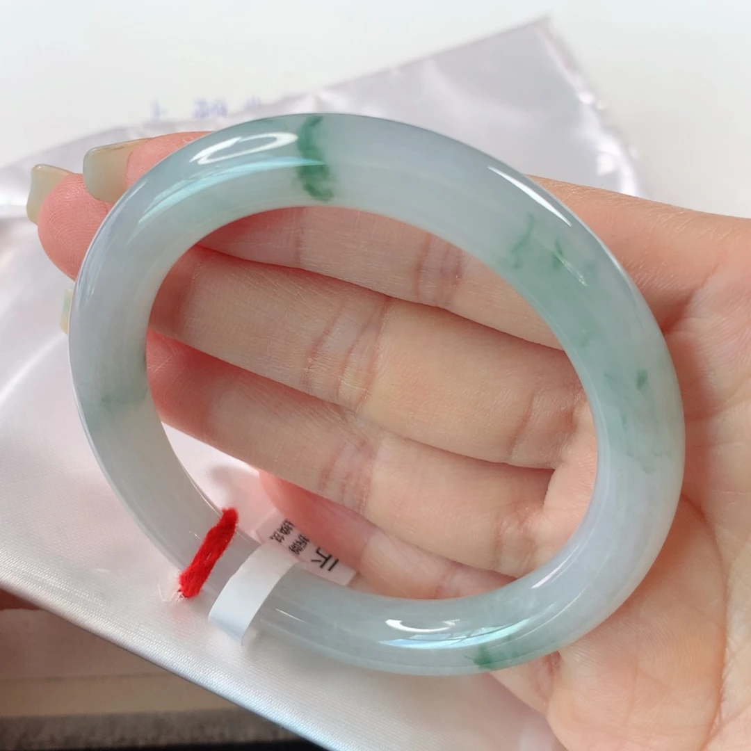 未镶嵌手镯翡翠 圆条⑨③