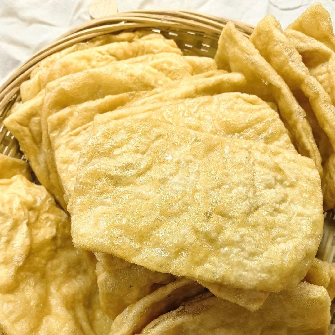 油炸干适用卤味炒菜火锅与肉类搭配口感软糯吸汤汁豆腐油豆腐