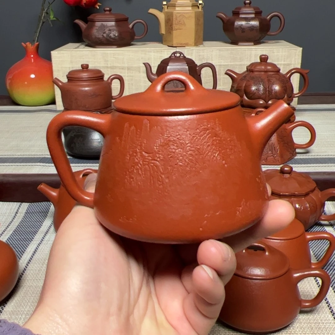 紫砂茶壶青*宜兴紫砂