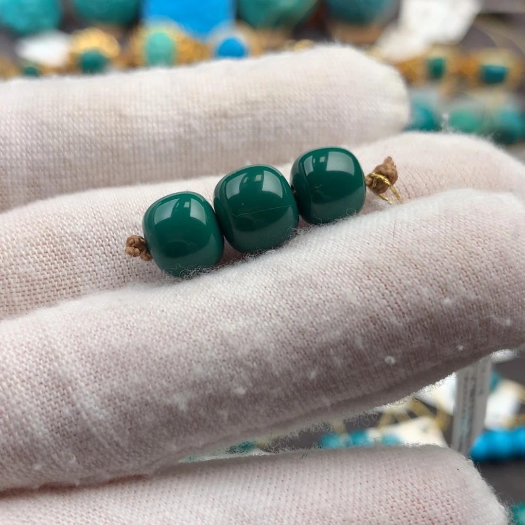 绿松石未镶嵌绿松石8+9mm