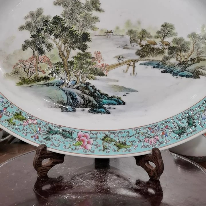 当代手工手绘工艺品韭**子