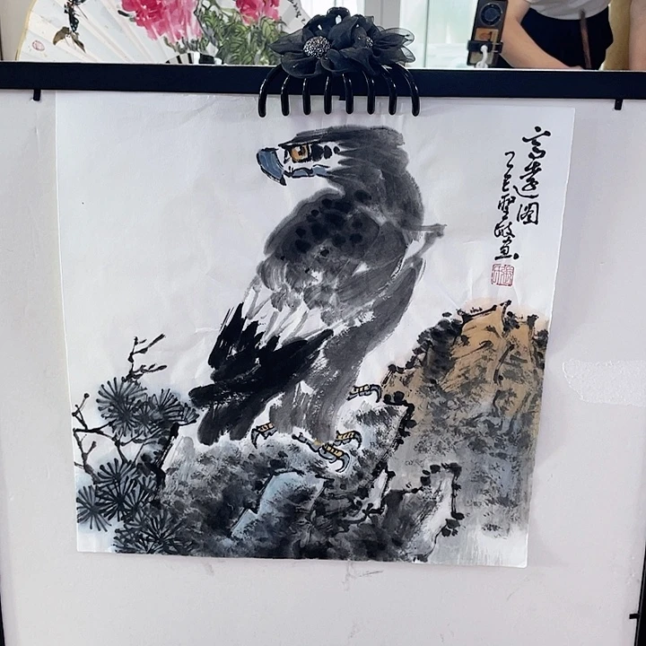 国画张圣敏先生纯手绘作品