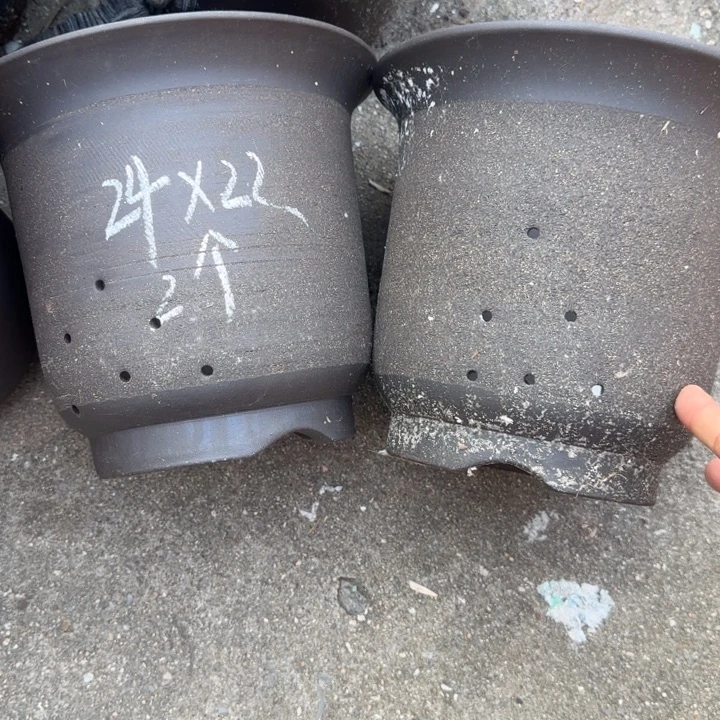 紫砂花盆特价清仓