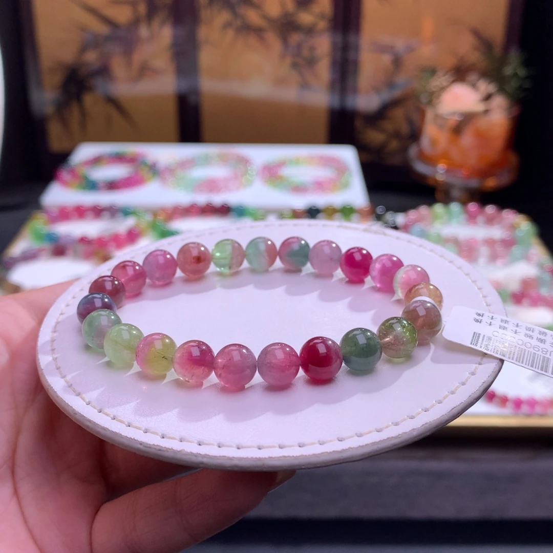 未镶嵌手链碧玺碧玺