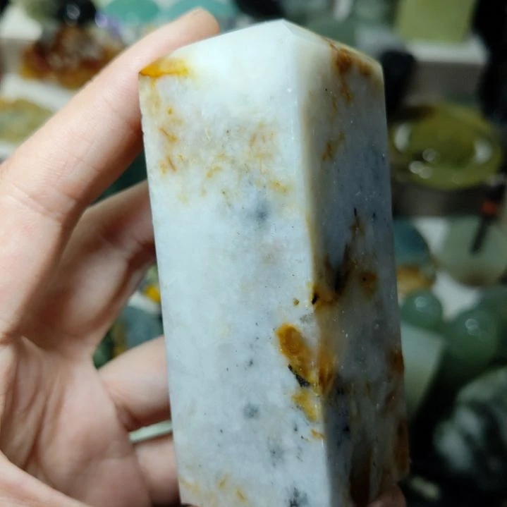 岫玉未镶嵌印章款式