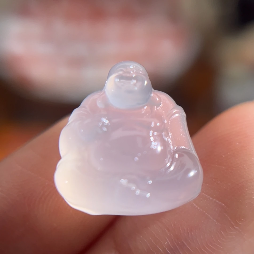 玛瑙/玉髓未镶嵌笑口常开 15.2x14.2mm