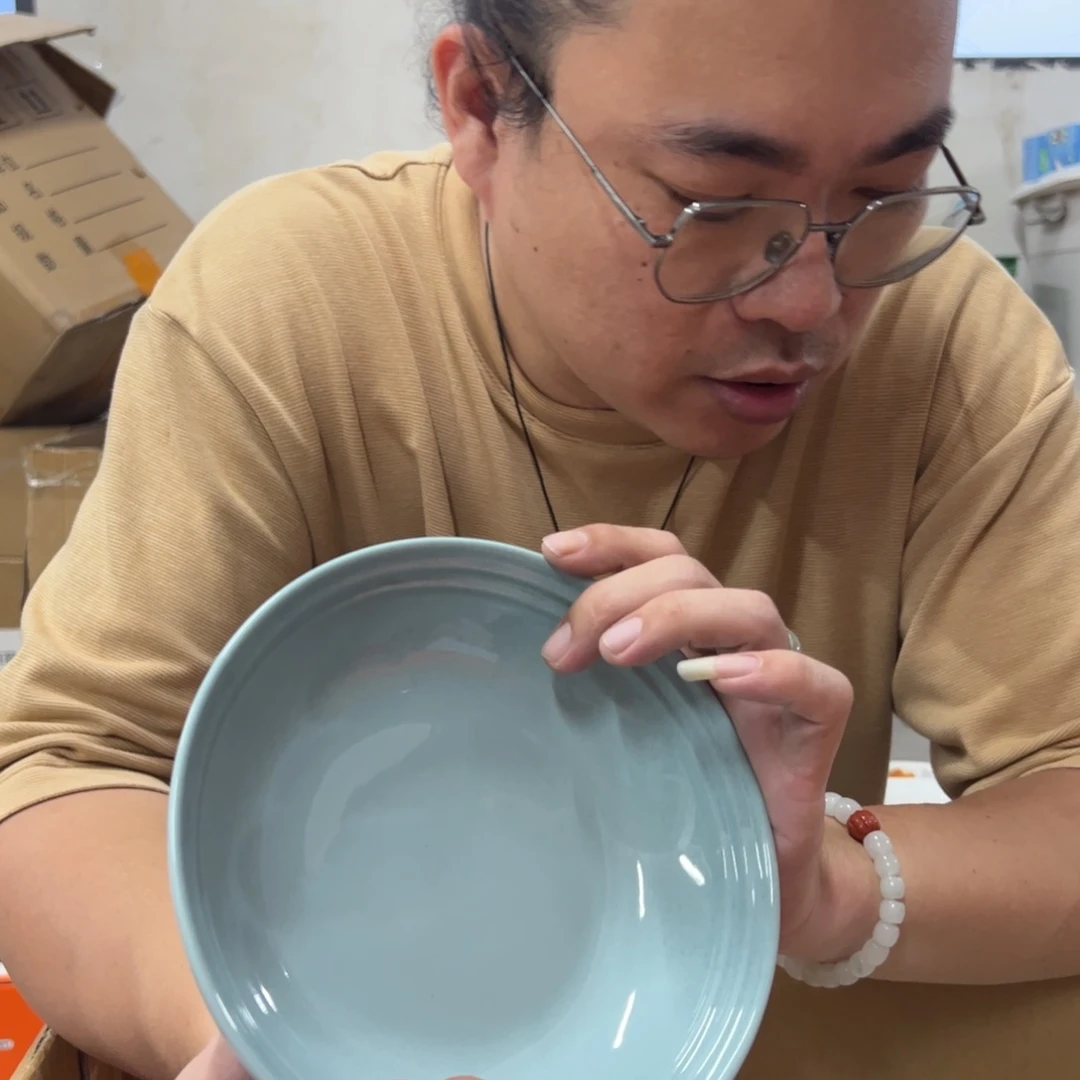 小姐姐家瓷器好漂亮海盐燕麦碗