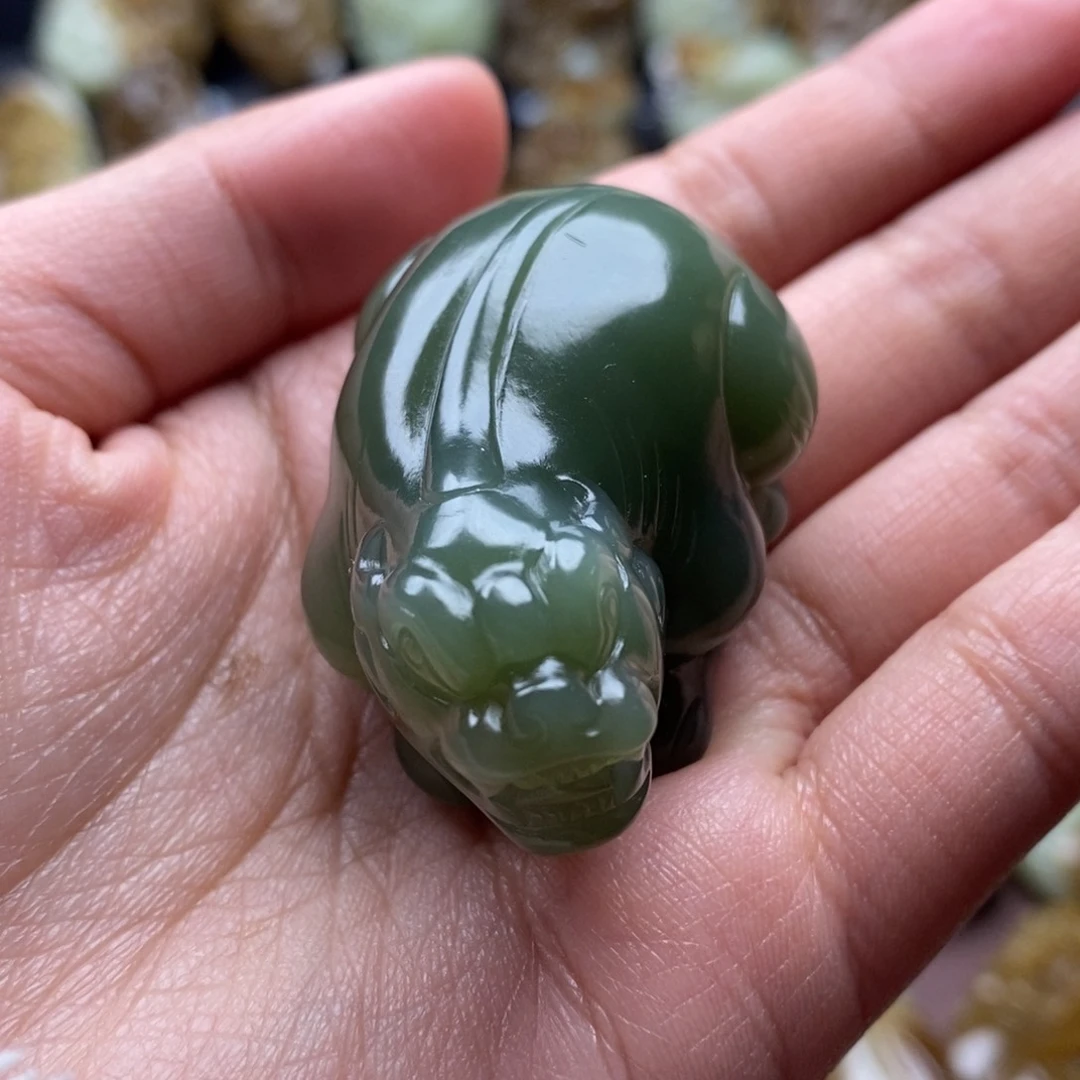 吊坠(不含链)未镶嵌和田玉（糖玉）