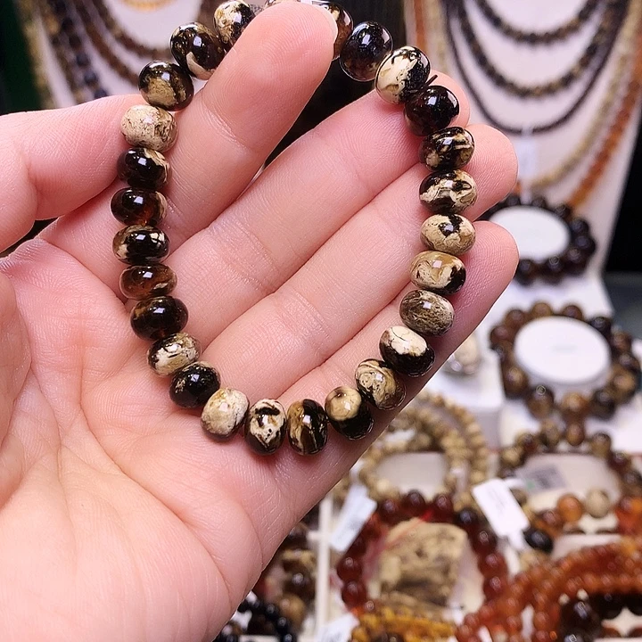 琥珀未镶嵌裸石抚顺琥珀9+563