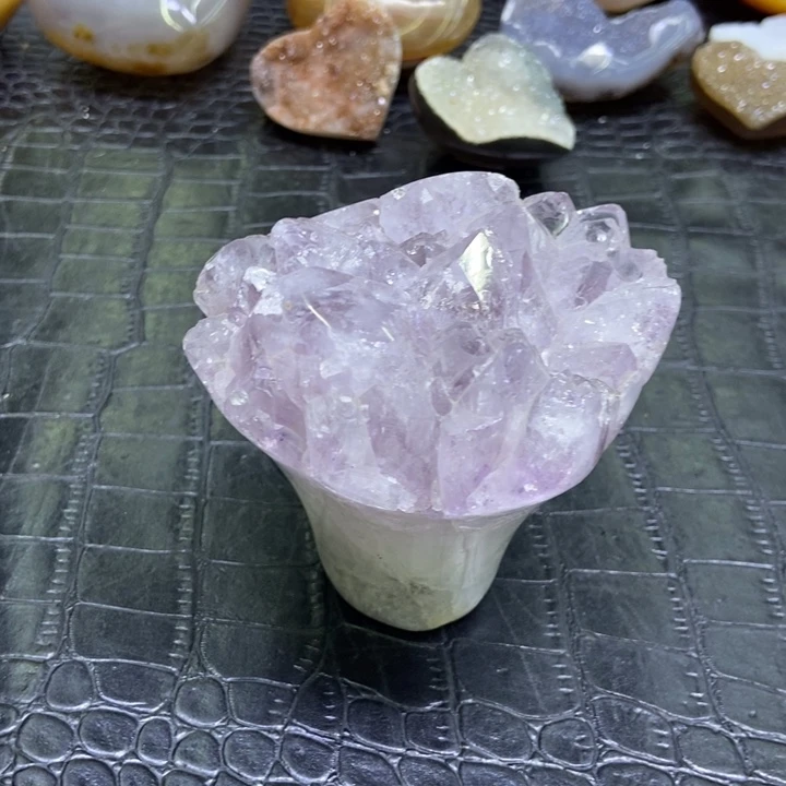 水晶珠宝半成品未镶嵌手捧花